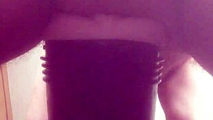 gazzadomm fucking his fleshlight male toy passionately