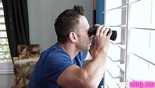 Lily lane in a rear window scene