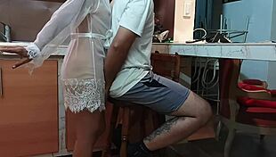 Delicious Stepsister with Tattoo and Skinny Ass