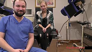 Human guinea pigs! Ava Siren backstage.