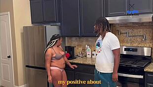 big booty stepmom home alone with stepson on new years he sticks his big cock inside until he fills her with cum