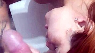 Husband Instructs Wife to Kneel and Perform Oral