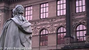 Cute teen fucked in public!