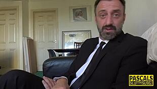 „Weź wszystko, sub!” Dominacja gardła robi się brutalna. Dasz radę temu hardcore'owi?