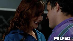 milf teacher fucks forbidden student cock?