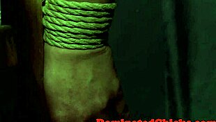 Sub Babe Bound and Disciplined by Maledom in Intense Session