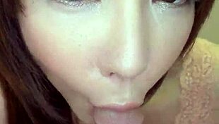 Look at that big Asian pussy masturbating!