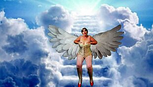 Granny makes me cum with dildo