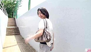 Little Japanese Babe Mizuki in Uncensored Scene.