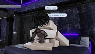 My Personal Slut Makes Me Cum Twice In A Row On Roblox