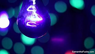 Samantha Saint in lesbian action with black beauty 😍