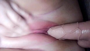 chubby 19 year old's fun with toys