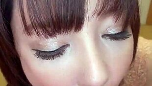 Look at that big Asian pussy masturbating!