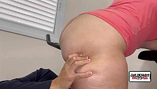 Fodendo Aluna Rabuda Na Academia Fazendo Bike De Calcinha Fio Dental No Meio Cu