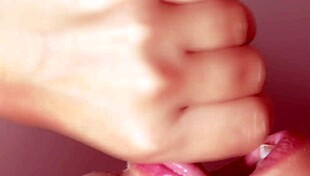 Japanese wife cheats with big cock in close up blowjob