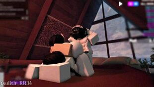 Threesome with two fans and a follower in session five