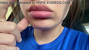 awesome latina spitting mouth fetish with lover 😘