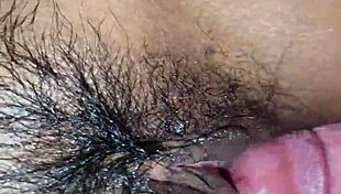 Creamy Latina Pussy Dripping In Doggystyle With Handjob And Ripped Clothes