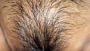 Creamy Latina Pussy Dripping In Doggystyle With Handjob And Ripped Clothes