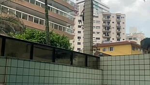 He Rubs His Hard Cock On Me In The Pool