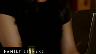 Family Sinners Stepfather Finds Stepdaughter Masturbating