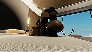 Intense Breeding Session Between Incubus and Succubus in Crossdressing Fantasy with Shemale Elements.