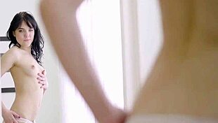 I tenderly rub Hazel's pussy in this reality scene