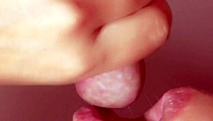 Japanese wife cheats with big cock in close up blowjob