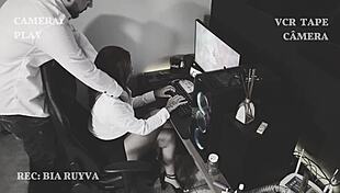 Ludus Adonis marks nina kayy's bubble butt with cum