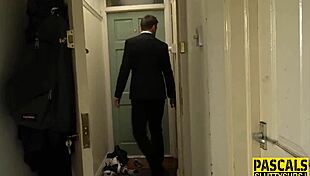 “Take it all, sub!” Dominated throat action gets rough. Can you handle this hardcore scene?