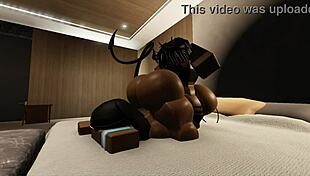 Intense Breeding Session Between Incubus and Succubus in Crossdressing Fantasy with Shemale Elements.