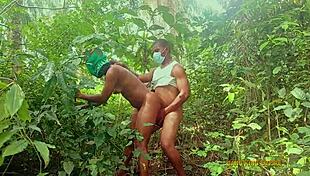 Bush Hot Sex with BBW King's Wife!