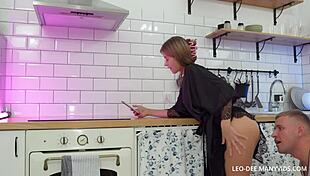 skye young's anal adventure in the kitchen