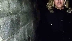 couple pees and fucks behind the church