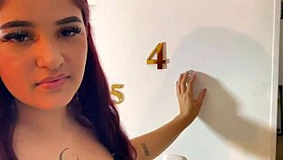 My Colombian neighbor quickly fucks me in various positions and cums in my mouth