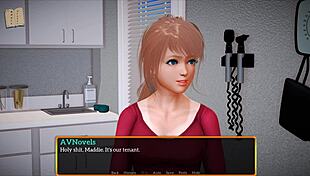 exploring my new family with blonde characters in game 534