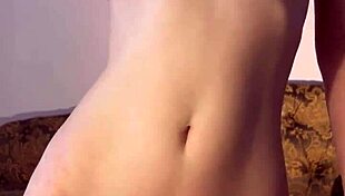Cute Petite Teen 18+ Teases With Striptease And Masturbation