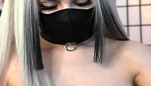 Look at customized girl's all natural body on webcam!