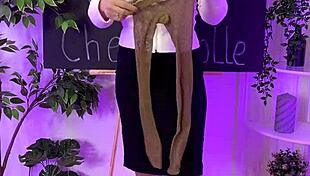 Teacher Shows See Through Pantyhose Feet At Night Club