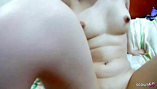 Cute Japanese Teen with Small Tits Seduces for First POV Creampie in Uncensored JAV