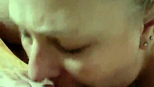 Slutty Wife Gives Hot Blowjob!