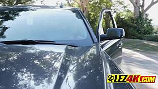 lesbian encounter between a busty milf and horny teen 18+