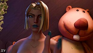 Emma Frost and Squirrel Girl in Anal Punishment Scene