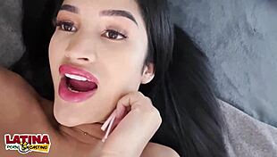 Wow, Latina porn casting with cute skinny puffy nipples creampie teen!