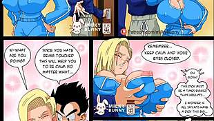 I conquer this porn comic with big tits