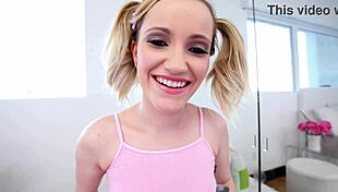 19 Yo Blonde's Pov Blowjob Skills