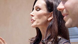 Shay sights bribes client with muff diving and blowjob?