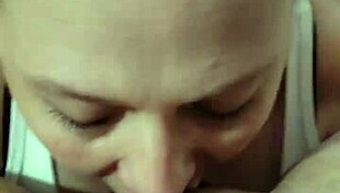 Slutty Wife Gives Hot Blowjob!