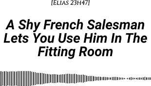use the shy french salesman