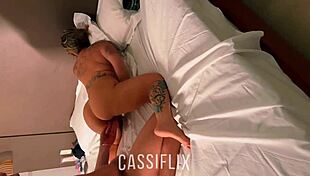 Tanned Amateur Rides Monster Cock.